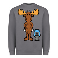 Storm rocky and bullwinkle Heavyweight Sweatshirt - artisFamous
