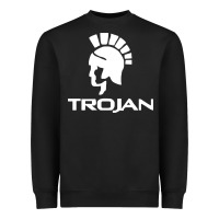 Black trojan condoms champion Heavyweight Sweatshirt - artisFamous