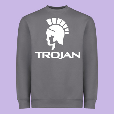 Trojan Condoms Champion Heavyweight Sweatshirt Designed By Artisfamous