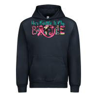 Navy her battle is my battle Urban Hoodie - JahusDesignShop