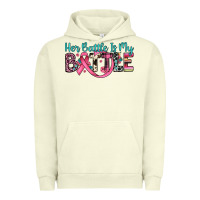 Pigment Pistachio her battle is my battle Urban Hoodie - JahusDesignShop