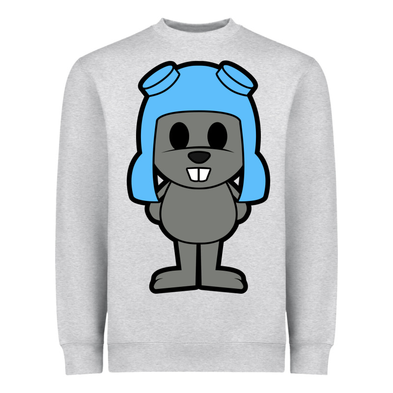 Rocky The Squirrel Heavyweight Sweatshirt by artisFamous | Teevron