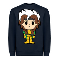 Navy rogue x men chibi Heavyweight Sweatshirt - artisFamous