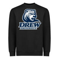 Black drew university Heavyweight Sweatshirt - artisFamous