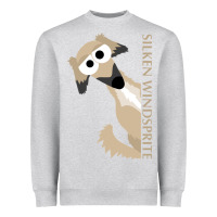 Heather Grey silken windsprite classic Heavyweight Sweatshirt - artisFamous