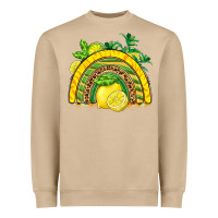 Mushroom lemon  rainbow Heavyweight Sweatshirt - BarkalooDesign