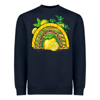 Navy lemon  rainbow Heavyweight Sweatshirt - BarkalooDesign