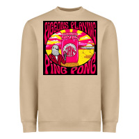 Mushroom Best Pigeons Playing Ping Pong Music Heavyweight Sweatshirt - artisFamous