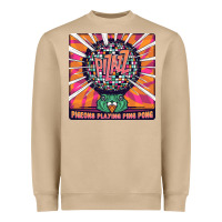 Mushroom Best Pigeons Playing Ping Pong Music Heavyweight Sweatshirt - artisFamous