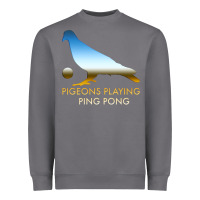 Storm Best Pigeons Playing Ping Pong Music Heavyweight Sweatshirt - artisFamous