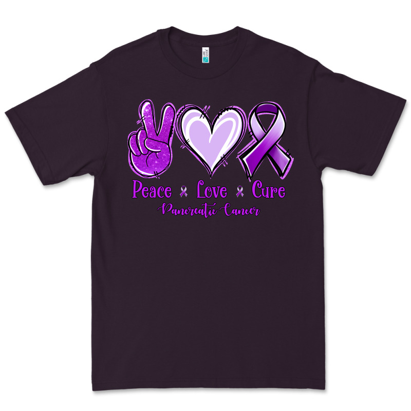 Pace Love Cure Pancreatic Cancer Premium Tee by Jasminsmagicworld | Teevron