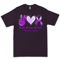 Plum Pace Love Cure Pancreatic Cancer Premium Tee - Jasminsmagicworld