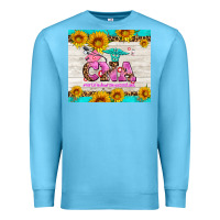Ocean Blue western cna Premium Sweatshirt - AdoDesignShop