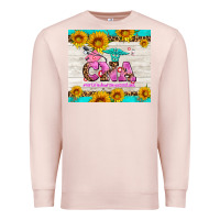 Pale Pink western cna Premium Sweatshirt - AdoDesignShop