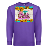 Purple western cna Premium Sweatshirt - AdoDesignShop