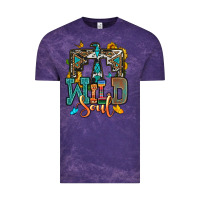 Cloud Purple western wild soul Vintage Tee - OliviaCreatesArt