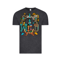 Vintage Black western wild soul Vintage Tee - OliviaCreatesArt