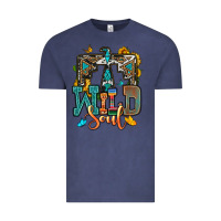 Vintage Denim western wild soul Vintage Tee - OliviaCreatesArt