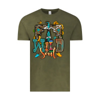 Vintage Olive western wild soul Vintage Tee - OliviaCreatesArt