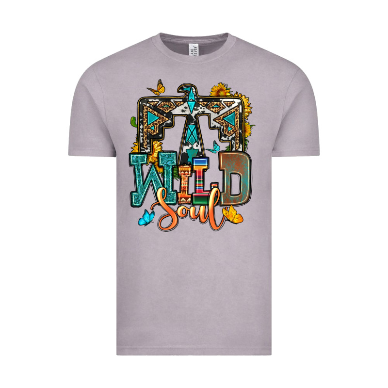 Western Wild Soul Vintage Tee by OliviaCreatesArt | Teevron