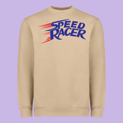 Blue Speed Racer 80s   Speed Racer Heavyweight Sweatshirt Designed By Artisfamous