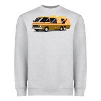 Heather Grey 1970s gmc motorhome gmc motorhome Heavyweight Sweatshirt - artisFamous