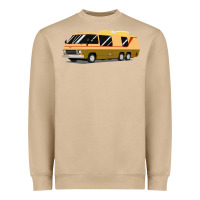 Mushroom 1970s gmc motorhome gmc motorhome Heavyweight Sweatshirt - artisFamous