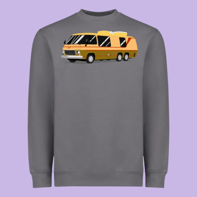 1970s Gmc Motorhome Gmc Motorhome Heavyweight Sweatshirt Designed By Artisfamous