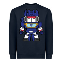 Navy soundwave transformers chibi Heavyweight Sweatshirt - artisFamous