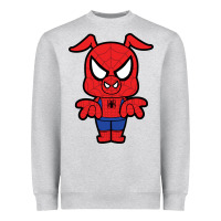 Heather Grey spider ham Heavyweight Sweatshirt - artisFamous