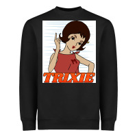 Black go trixie go!   speed racer Heavyweight Sweatshirt - artisFamous