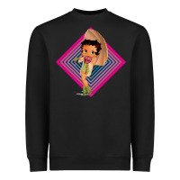 Black betty boop Heavyweight Sweatshirt - artisFamous