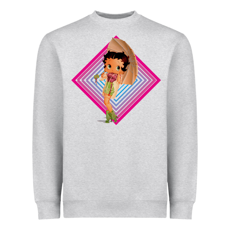 Betty Boop Heavyweight Sweatshirt by artisFamous | Teevron