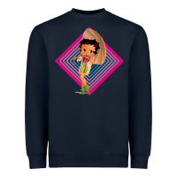 Navy betty boop Heavyweight Sweatshirt - artisFamous