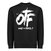 Black OTF Heavyweight Sweatshirt - artisFamous