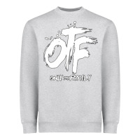 Heather Grey OTF Heavyweight Sweatshirt - artisFamous