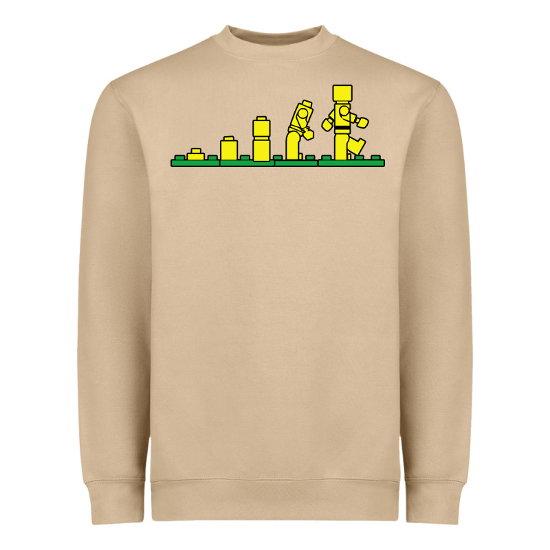 Evolution Of Lego Heavyweight Sweatshirt by artisFamous | Teevron
