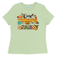 Matcha one thankful grammy Ladies Tee - CowGirlArtShop