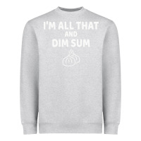 Heather Grey all that and dim sum dumplings dim sum gift Heavyweight Sweatshirt - artisFamous