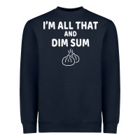 Navy all that and dim sum dumplings dim sum gift Heavyweight Sweatshirt - artisFamous