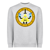 Heather Grey always watching  alternate  gravity falls Heavyweight Sweatshirt - artisFamous