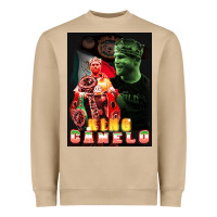 Mushroom canelo boxing Heavyweight Sweatshirt - artisFamous