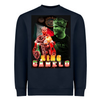 Navy canelo boxing Heavyweight Sweatshirt - artisFamous
