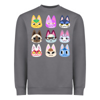 Storm animal crossing cute cats animal crossing new horizons Heavyweight Sweatshirt - artisFamous