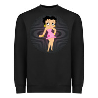 Black betty boop Heavyweight Sweatshirt - artisFamous