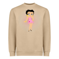Mushroom betty boop Heavyweight Sweatshirt - artisFamous