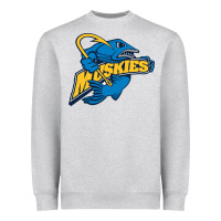 Heather Grey lakeland university muskies Heavyweight Sweatshirt - artisFamous