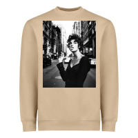 Mushroom linda evangelista fashion model Heavyweight Sweatshirt - artisFamous