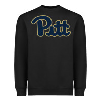 Black university of pittsburgh Heavyweight Sweatshirt - artisFamous