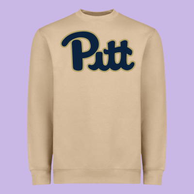University Of Pittsburgh Heavyweight Sweatshirt Designed By Artisfamous